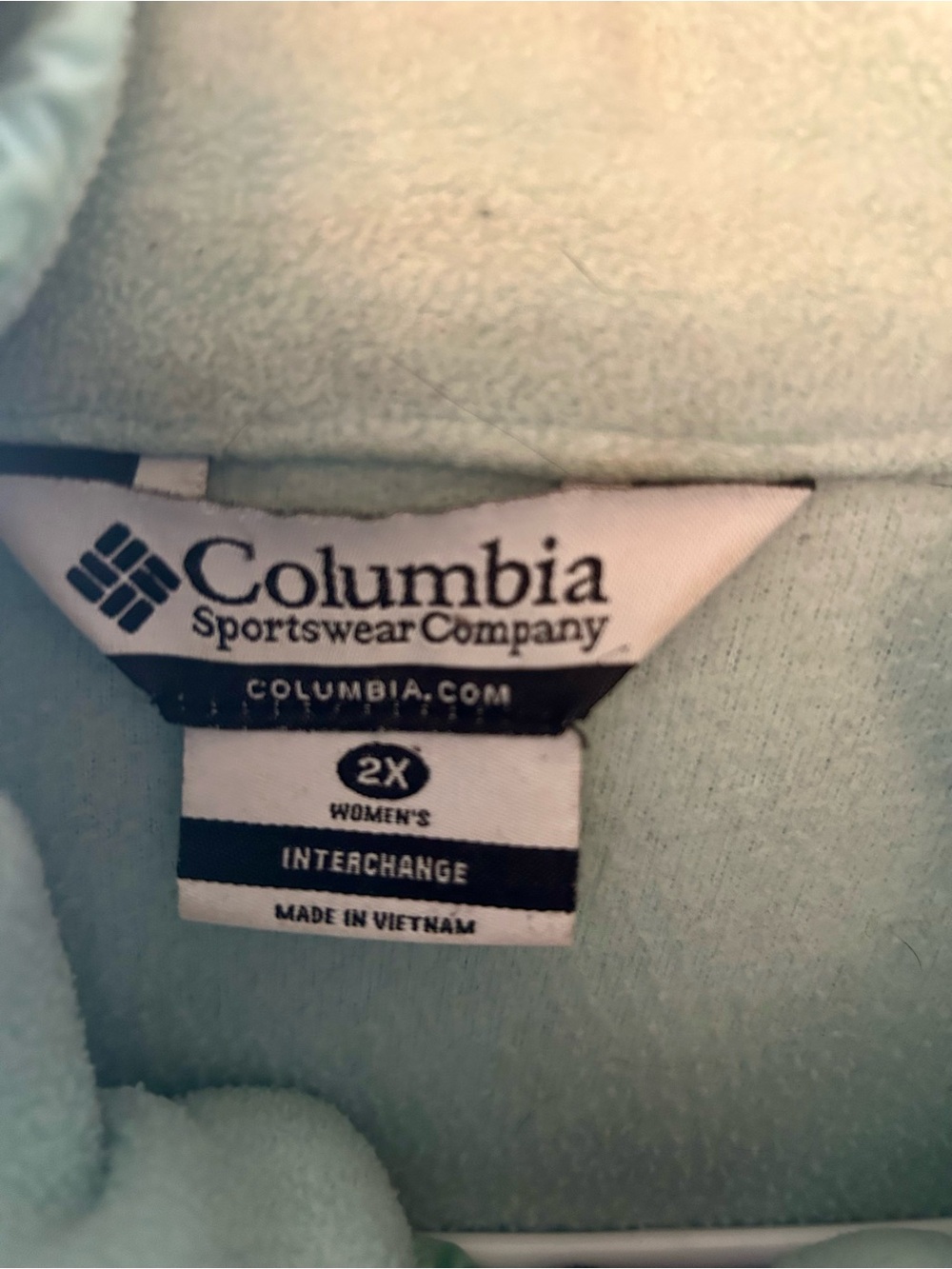 Columbia Navy and Mint Green Bugaboo Interchangeable Multiple Coats in One Women - Picture 6 of 9
